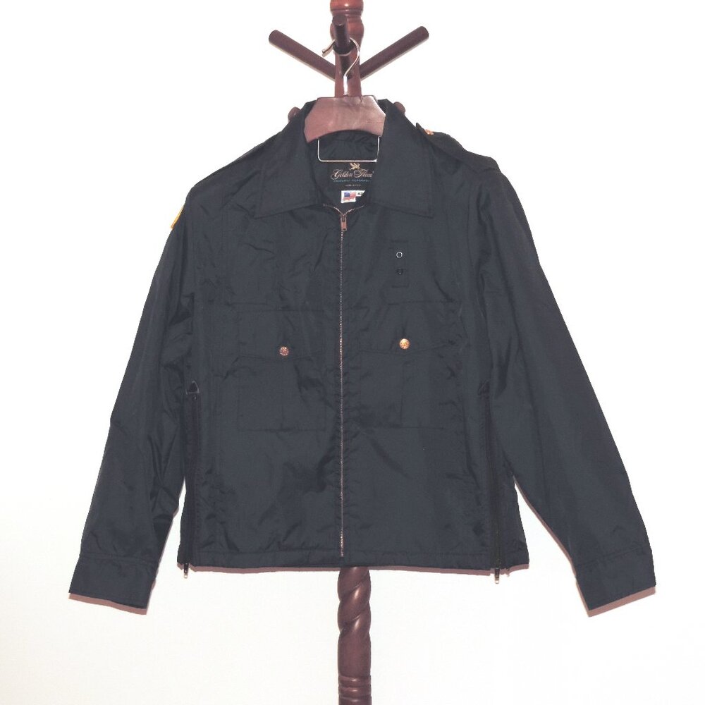 Golden Fleece Uniform Outerwear Jacket Size 42 Lightweight Dark Blue